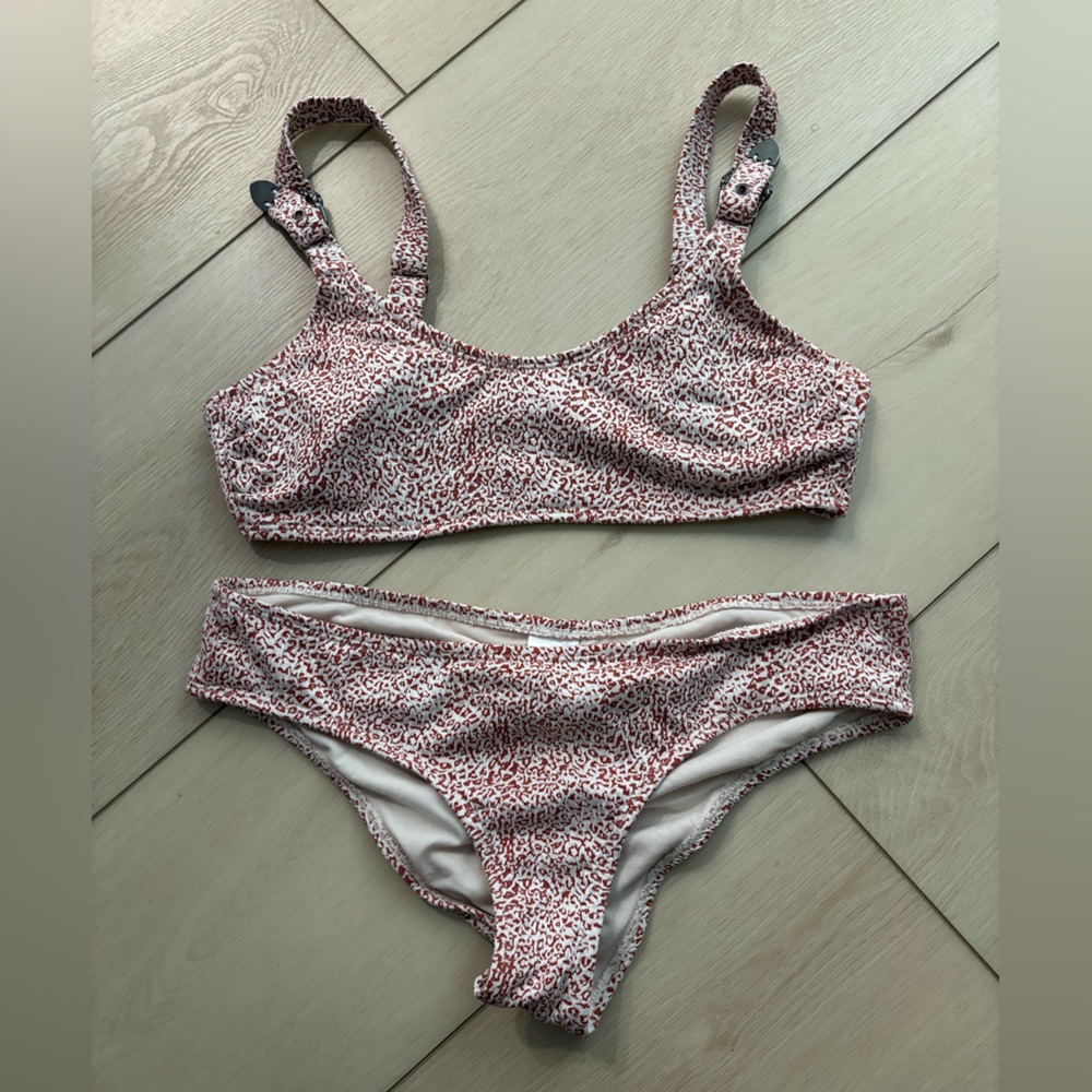 Leopard Buckle Swimsuit